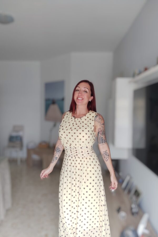 Vestido lunares 2 colores