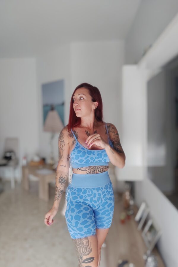 Conjunto leopardo 4 colores